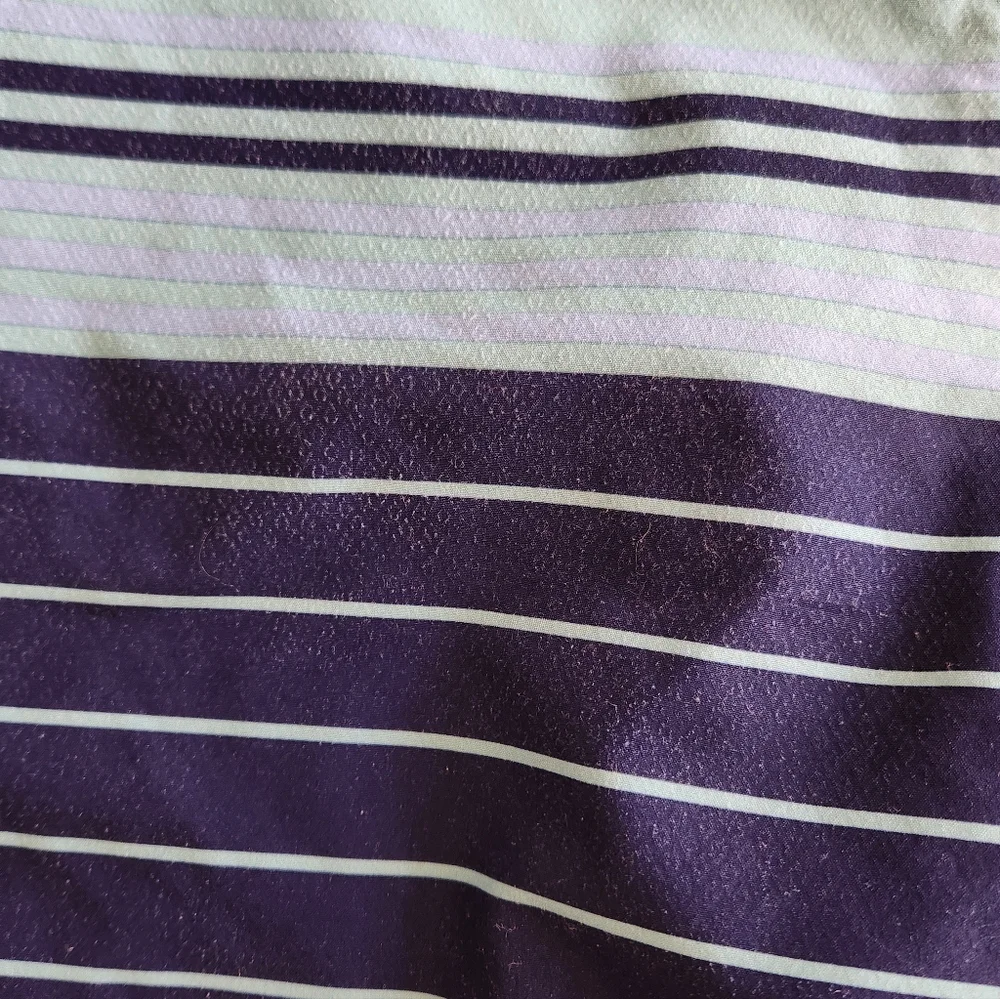 Vineyard Vines Marthas Vineyard Men’s Mint and Navy Stripe Swim Board Shorts 30